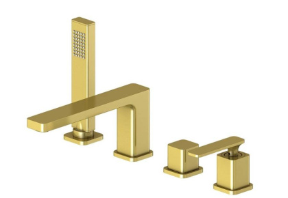 Смеситель Timo Torne 4330/17Y на борт ванны, золото матовое Смеситель Timo Torne 4330/17Y на борт ванны, золото матовое