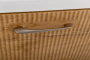 Тумба с раковиной подвесная BelBagno DUE 80 Rovere Nature, раковина белая