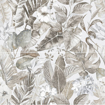 Керамогранит Elite Flower Decor A+B 60x120 Matt (2 шт в компл), DECORS