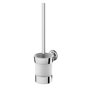 Стойка с туалетной щеткой A8033400 Like универсальная, 38,6х12х12,4 см, хром