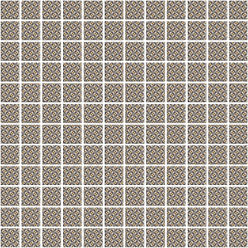 Мозаика 20104 Кастелло орнамент беж 29,8*29,8*3,5 (12шт/1,066м2), м2