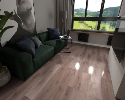 Кварц-винил ламинат SPC Aspenfloor Premium Wood XL PW4-08 Дуб Нормандия 4V (5,5мм//2,782м2) (1 220мм*228мм), м2 Кварц-винил ламинат SPC Aspenfloor Premium Wood XL PW4-08 Дуб Нормандия 4V (5,5мм//2,782м2) (1 220мм*228мм), м2