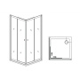 Душевой уголок Dolphin TN-31, RGW 41933188-11