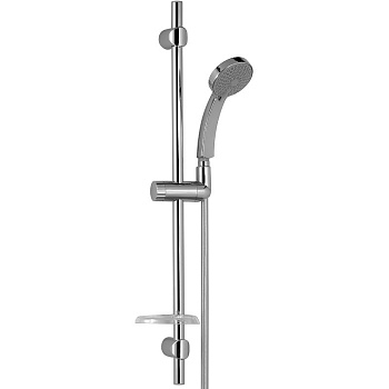 Душевой гарнитур Jacob Delafon Citrus E12907-CP 4 режима, d 9 см., хром Душевой гарнитур Jacob Delafon Citrus E12907-CP 4 режима, d 9 см., хром