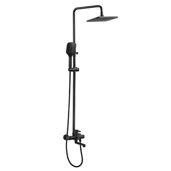 Душевая система Shevanik, латунь S8136H черный