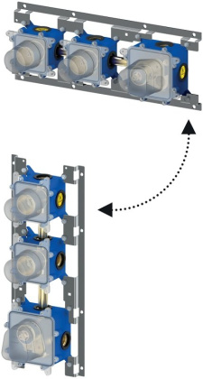 Скрытая монтажная часть для смесителя Paffoni Modular Box MDBOX018 Скрытая монтажная часть для смесителя Paffoni Modular Box MDBOX018