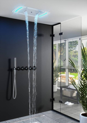 Душевая система Timo Saona SX-2319/00SM скрытого монтажа с термостатом, хром