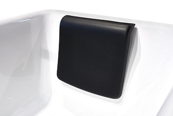 Подголовник для ванны Creto черный 1-01PB Подголовник для ванны Creto черный 1-01PB