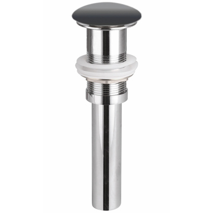 Донный клапан без перелива с керамической накладкой с системой "Click-Clack"