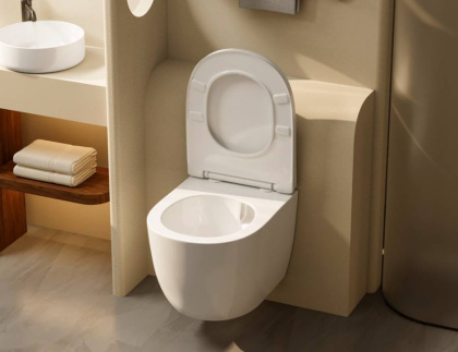 Подвесной унитаз Abber Bequem AC1100T с микролифтом