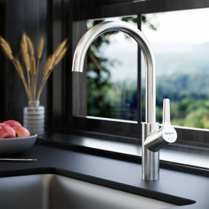 DX310720400 Eclipse, Смеситель Для кухни, никель DX310720400 Eclipse, Смеситель Для кухни, никель