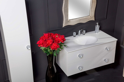 Тумба 100см*48 (52) WHITE 831-100-WH Boheme Тумба 100см*48 (52) WHITE 831-100-WH Boheme