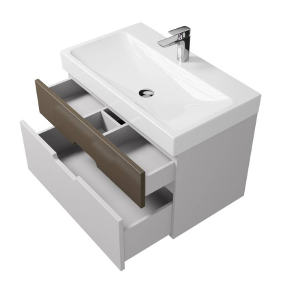 Тумба под раковину Creto Malibu Capuchino Soft 80 Тумба под раковину Creto Malibu Capuchino Soft 80