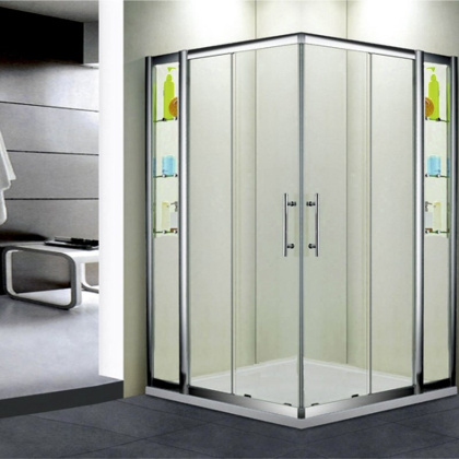 Душевой уголок RGW Hotel HO-312 110x110 профиль Хром стекло прозрачное