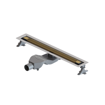 Душевой лоток B&T INFINITY 60см, нерж.сталь МАТ. ЗОЛОТО