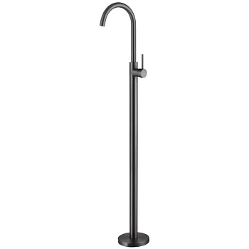 Смеситель ABBER Wasser Kreis AF8141NG напольный для раковины, никель Смеситель ABBER Wasser Kreis AF8141NG напольный для раковины, никель