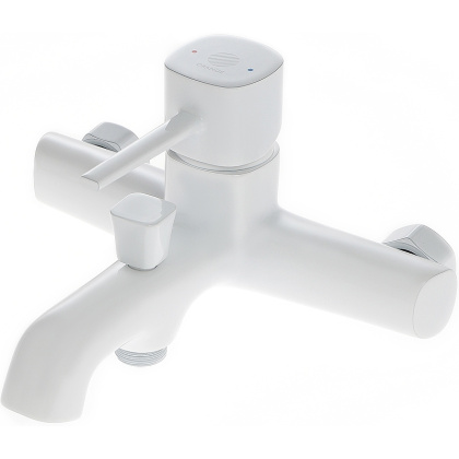 Смеситель для ванны/душа Orange Karl M05-100w белый Смеситель для ванны/душа Orange Karl M05-100w белый