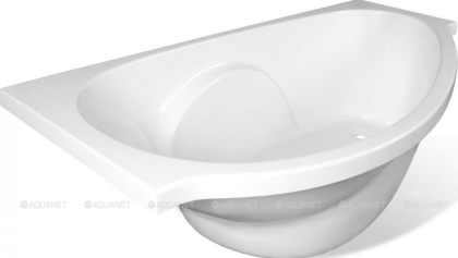 Ванна из искусственного мрамора Эстет Грация L 170x94                                               