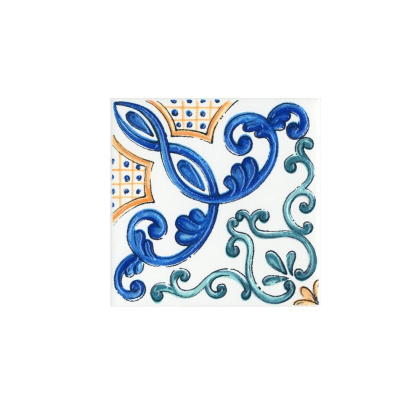 Вставка STG\A487\1146H Капри Майолика 9,8*9,8 (1уп/30шт), шт Вставка STG\A487\1146H Капри Майолика 9,8*9,8 (1уп/30шт), шт