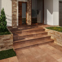 Ступень фронтальная PELDANO BROWN 33x33x4, Stone Ступень фронтальная PELDANO BROWN 33x33x4, Stone