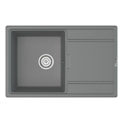Мойка кухонная Point Лаура 78 PN3005AL, серый