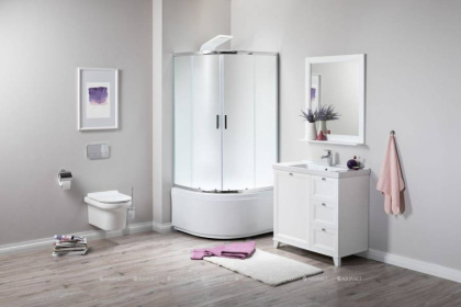 Душевой поддон Aquanet Optima,l 90х90, с сиденьем