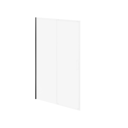 Душевой доборный профиль для раздвижной двери vetro, 195, матовый черный