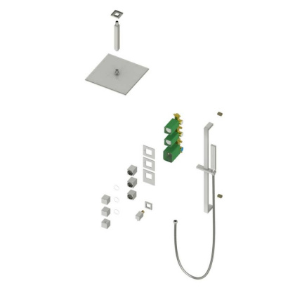 Душевая система Timo Selene SX-2229/00SM скрытого монтажа, термостат, хром