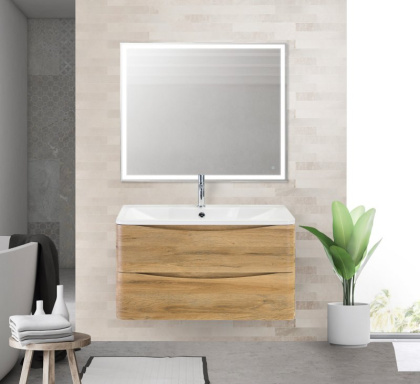 Раковина из литьевого мрамора BelBagno BB900/455-LV-MR-ALR