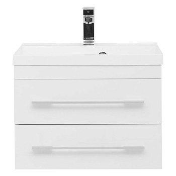 Тумба с раковиной Aquanet Нота 58 белый
