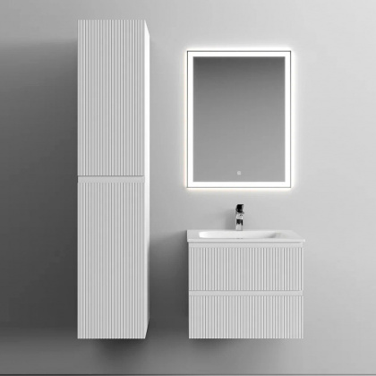 Тумба подвесная SANCOS Snob T 590х445х500, c двумя ящиками оснащенными доводчиками, Bianco, арт.SNT60W Тумба подвесная SANCOS Snob T 590х445х500, c двумя ящиками оснащенными доводчиками, Bianco, арт.SNT60W