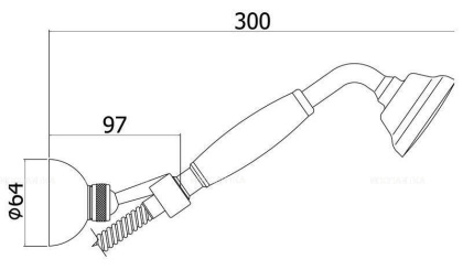 Душевой гарнитур Paffoni Belinda ZDUP035CR