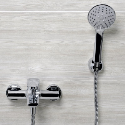 Lopau 3201 Смеситель для ванны с коротким изливом Wasserkraft