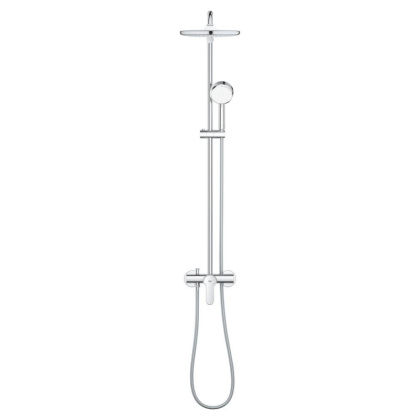 Душевая система поворотная со смесителем Grohe Tempesta Cosmopolitan 250, хром / белый (26673000) Душевая система поворотная со смесителем Grohe Tempesta Cosmopolitan 250, хром / белый (26673000)