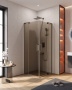 SLIDER-A-2-100/110-GRIGIO-GM Душевой уголок, Условный размер, мм:(1000-1100)x(1000-1100)x1950 Габариты с диапазоном регулировок, мм:(1000-1100)x(1000-1100)x1950 