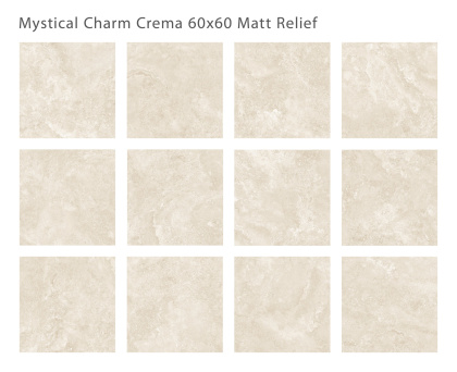 Плитка Mystical Charm Crema Relief Matt 60x60 (4 шт.в уп) Плитка Mystical Charm Crema Relief Matt 60x60 (4 шт.в уп)