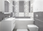 Плитка настенная Betonhome серый 20х50 (11шт/1.1м2),м2 Плитка настенная Betonhome серый 20х50 (11шт/1.1м2),м2