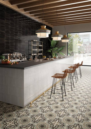 Керамогранит M6RP Lume Black 6х24