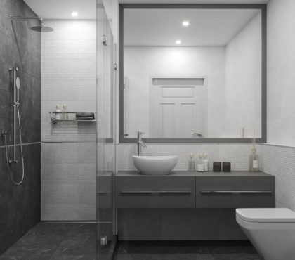 10400000659 Плитка грес глаз. Fiori GT Сер. 45*45 01_ 1 \42,12