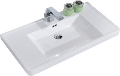 ANCONA-N ENERGIA-N Раковина из искусственного мрамора EA-900-LVB, 900x480x140