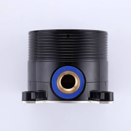 Смеситель ABBER Wasser Kreis AF8115NG напольный для ванны, никель Смеситель ABBER Wasser Kreis AF8115NG напольный для ванны, никель