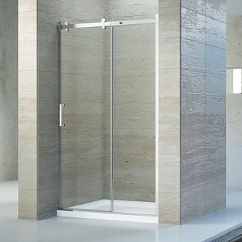 Душевая дверь RGW TO-14, 02071415-11, 150 х 195 см раздвижная, стекло прозрачное, хром
