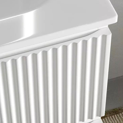 Тумба подвесная SANCOS Snob R 590х445х500, c двумя ящиками оснащенными доводчиками, Bianco, арт.SNR60W Тумба подвесная SANCOS Snob R 590х445х500, c двумя ящиками оснащенными доводчиками, Bianco, арт.SNR60W