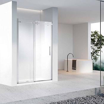 Душевая дверь Como-N VDS-4CN150CL, 1500, хром, стекло прозрачное