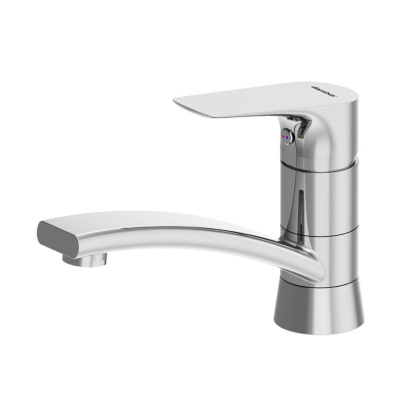 770220001 Jupiter, Смеситель для умывальника с поворотным изливом, Хром