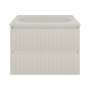 База под раковину Welle 600 подвесная, 2 выкатных ящика soft-close, M.Beige