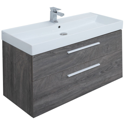 Тумба под раковину Aquanet Nova 100 дуб рошелье