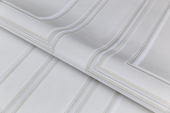 Обои виниловые Буазери мотив, серый