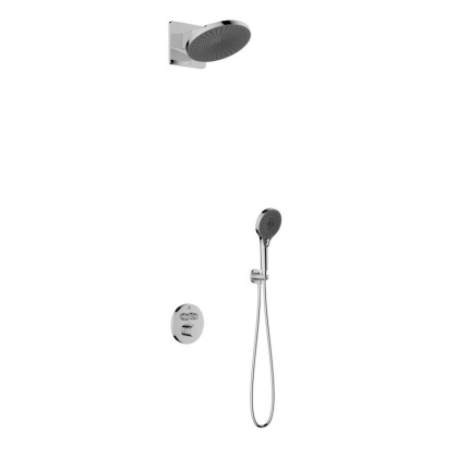 Душевой комплект Inspire VSFW-3I22MT5CH встраиваемый, термостат, двухрежимный, хром Душевой комплект Inspire VSFW-3I22MT5CH встраиваемый, термостат, двухрежимный, хром