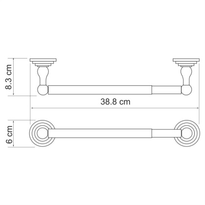 Ammer K-7091 (ранее К-7022D) Держатель бумажных полотенец Ammer K-7091 (ранее К-7022D) Держатель бумажных полотенец